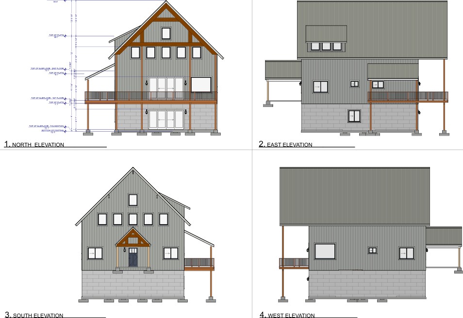 Building design of the San Juan Backcountry Lodge